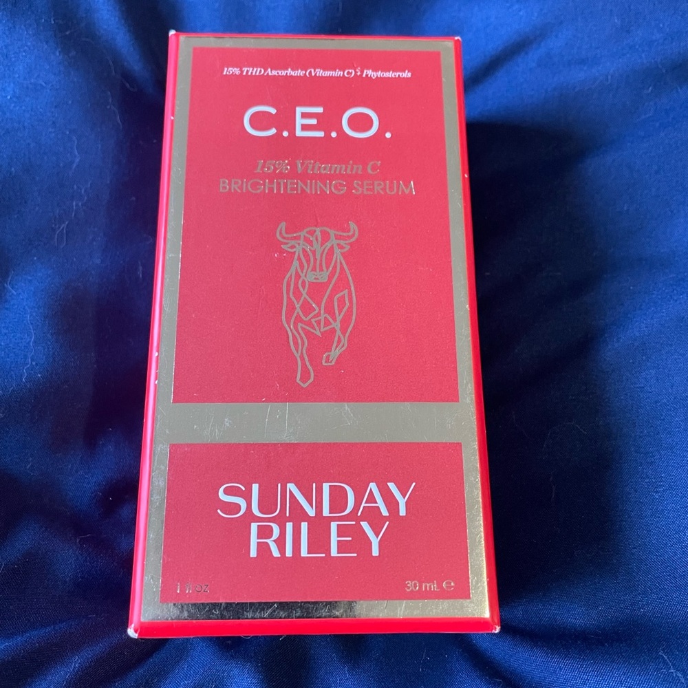 NEW Sunday Riley C.E.O. Vitamin C Serum